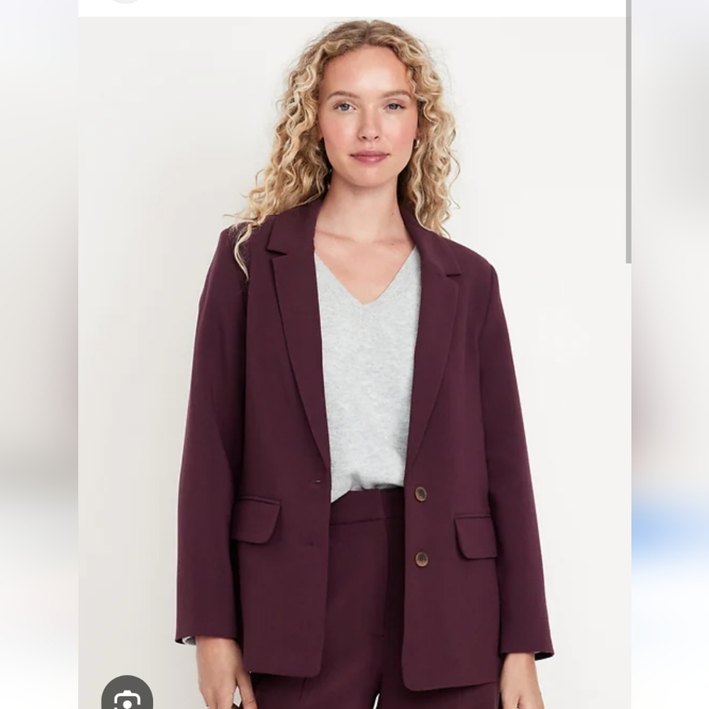 Old Navy Women's Plum Blazer